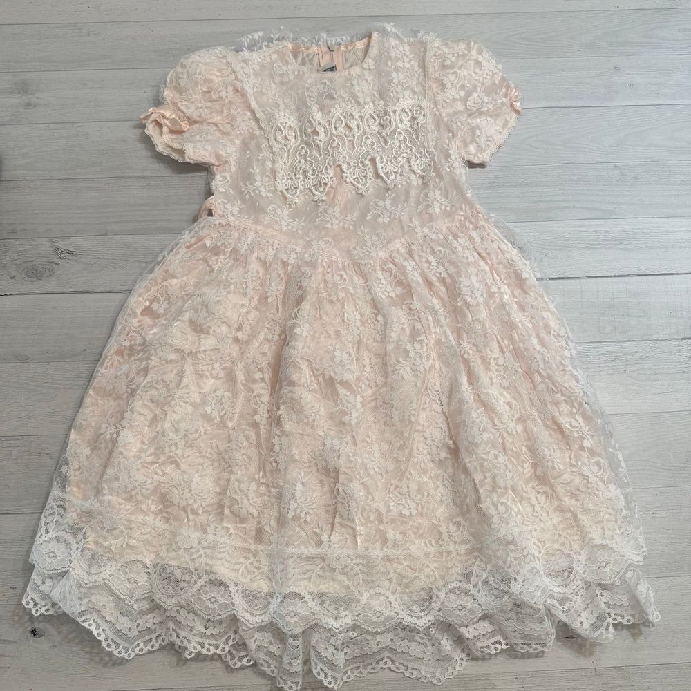 Jessica McClintok girls lace dress size‎ 6x